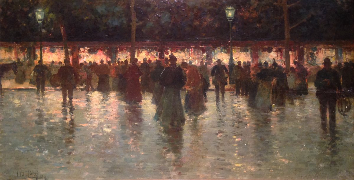 Michele Catti, La fiera dei morti, 1914