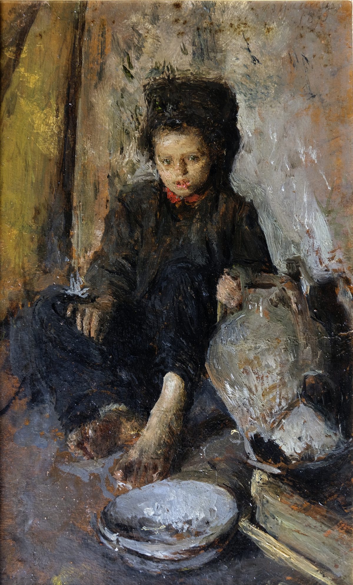 Antonio Mancini, Luigiello, 1875